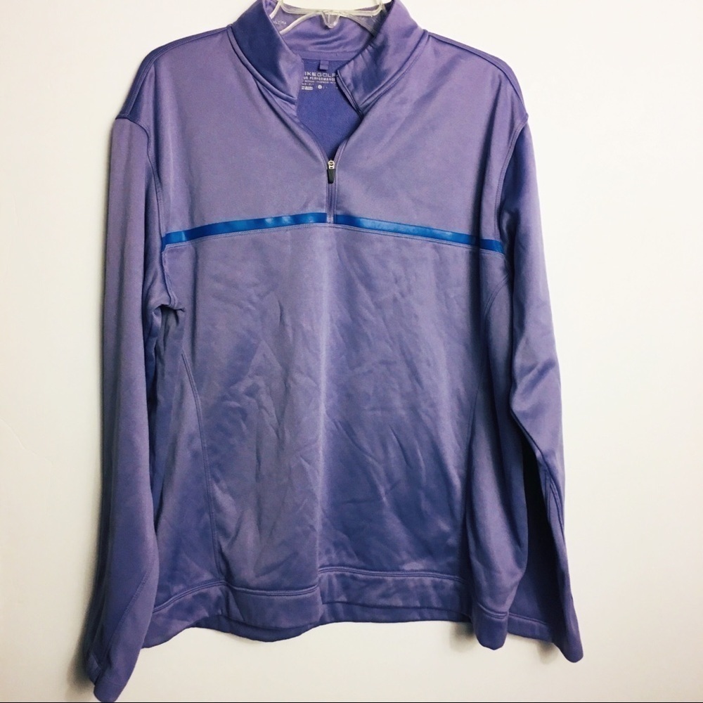 𝅺NIKE Golf Purple Sweatshirt size Large